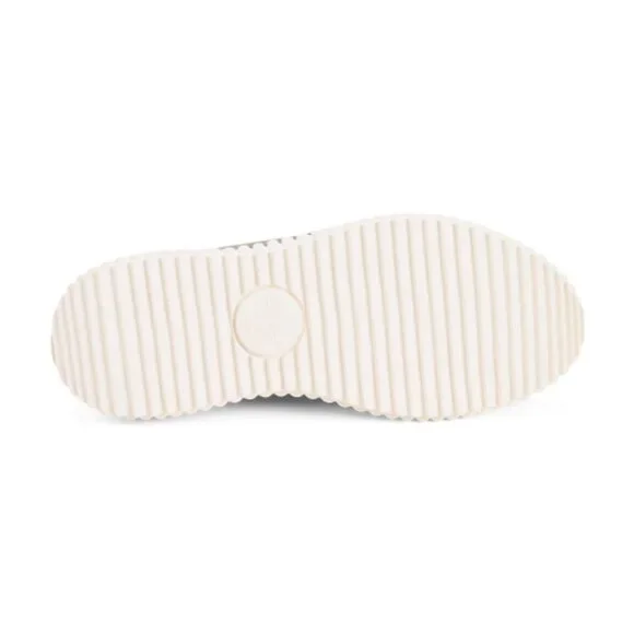 CARMELA Khaki Suede Perforated Sneakers - Picture 3 of 3